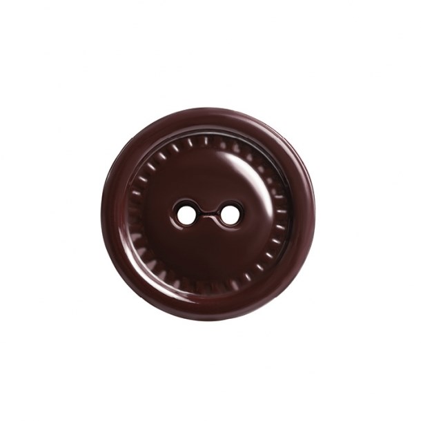 Choc. Decor. Button dark 25 mm (189 pc)